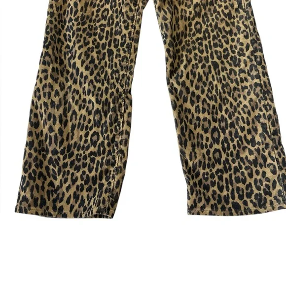 Levi's Brown Leopard Print Ankle Pants - Picture 8 of 15